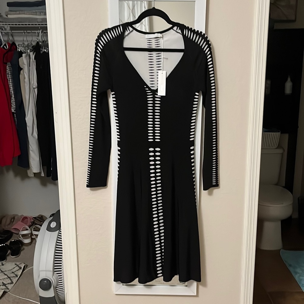 Anne Fontaine Black and White dress